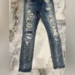 Smugglers Moon. Distressed Blue Skinny Jeans Size undefined Photo 3