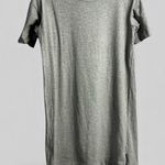 Eileen Fisher minimalist heather grey mini dress size XS cotton blend capsule Photo 0