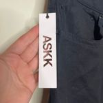 New Askk Ny Wide Leg Twill Trouser Jeans in Black size 28 Photo 7