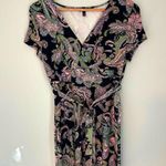 Talbots Faux Wrap Belted Dress. Suze MP. Photo 0