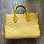 Michael Kors NEW MK Yellow & Gold Purse Designer Bag Small Size Polyester Lining Photo 6
