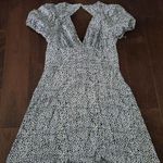 SheIn Black and white polka dots dress size medium by Photo 0