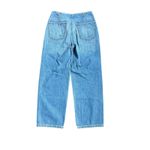 Veronica Beard  CROSBIE Crop Wide Leg High Rise Button Fly Jeans Sz 26 Juno Wash Photo 9