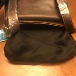 VINTAGE 1980'S LIZ DESIGN BY VIN BROWN FAUX TOOLED LEATHER SHOULDER BAG NWT Photo 11