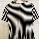 NY&C New York & Company Black & White MOD Stretch Shift Dress Size Small Photo 5