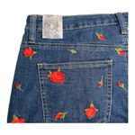 Hydraulic  Lola Mid Rise Denim Skirt with Embroidered Roses
Size 12 Photo 6