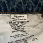 BLANK NYC NWT  Blue Jeans The Baxter Size 30 Ribcage Straight Leg Photo 5