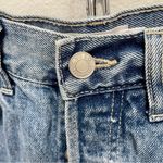 Cello High Waisted Two Toned Jean Shorts Photo 2