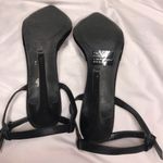 Forever 21 Women’s Black Pointed Toe Pump Open Heel Translucent Size 7.5 Photo 6