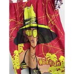 Custo Barcelona  Multicolor Waikiki‎ Babydoll Artsy Square Neck Mini Dress Size M Photo 6