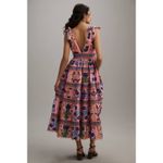 Farm Rio  Seashell Tapestry Sleeveless Midi Dress Photo 1