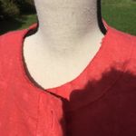 Talbots  Petite Coral Italian Fabric Blazer Sz 10p Photo 6