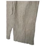 Beach Lunch Lounge Pants Womens XL Linen Margot Pull On Striped Cropped Brown Photo 3