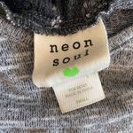 Neon Soul Short Sleeve Grey T-Shirt w/ Black Lace Photo 2