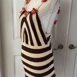 Anthropologie By  Crochet Halter Mini Dress. Size L. MSRP $128  Photo 7