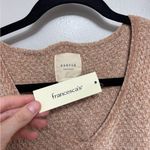 Harper Heritage NWT Francesca’s  Chenille Knit Crop V-Neck Tan Sweater - Size M Photo 3