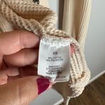 Marshalls  cream waffle thermal knit shacket jacket Photo 3