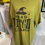 Head Green  Witch in Charge T Shirt Photo 0