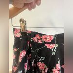 Layered Printed Skirt 100% Cotton Size 10 belt looped wais western Collection Black Photo 4