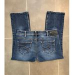 Silver Jeans Silver Aiko Kick Flare cropped jeans in like new condition. Sz 31  Photo 2