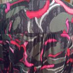 Nic+Zoe  Vibrant Pinks , black & grey button down Blouse Photo 9