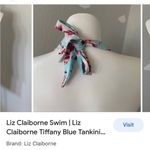 Liz Claiborne floral bikini tank size 6 Photo 9