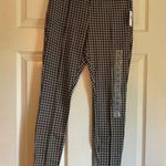 Old Navy NWT Small Stevie high rise pixie houndstooth pull on pants stretchy Photo 7