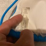 Victoria's Secret Victoria’s Secret Bling String Halter Bikini Swim Suit Bathing Top Blue Photo 3