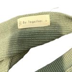 By Together  green sleeveless sweater faux wrap in back size small Photo 3