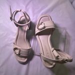 Kelly & Katie  Cream Sandals with Gold Buckle Photo 2