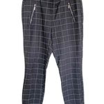 Massimo Fabro Womens Pants Sz 10 Plaid Italy Trouser Preppy Office Career Wear Photo 0