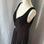 Ever Pretty  Black High Low Dress with Embellished Waist Photo 4