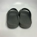 Oofos OOahh‎ slides sandals in slate gray unisex sizing comfort shoes recovery Size 10 Photo 4