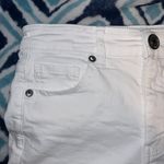 American Eagle White High Waisted Shorts Photo 4