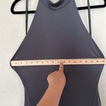 House Of CB  Juliette Shadow Halter Gown‎ gray Maxi gown NWOT size Large Photo 6