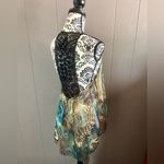Lily White  Y2K Peacock Feathers Print Camisole Top Photo 2