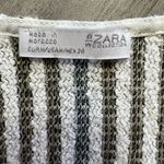 ZARA  Textured Striped Sweater Photo 3