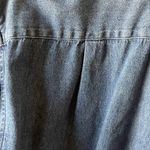 Eddie Bauer  Classic Blue denim vintage blouse medium Photo 9