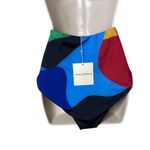 Mara Hoffman NWT Wisteria Maddy Cutout Halter One-Piece sz L Photo 2