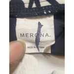 Merona  Swimsuit Bottoms Floral Fold Over Bikini Bottom Black‎ Size S Photo 1