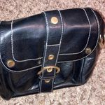 Perlina Small Black  Crossbody Purse Bag Photo 9
