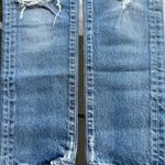 Moussy Vintage Aberdeen Tapered Distressed Denim Jeans in Blue - Size 25 Photo 18