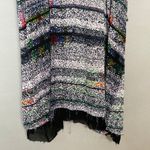 Acne Studios Dress FLAWS PROJECT Black Colorful Spaghetti Straps V-Neck Women 34 Photo 8