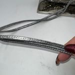 Whiting and Davis International Vintage Mesh Crossbody Bag Purse Silver Photo 3