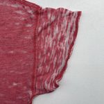 Free People We The Sz M Jordan Tee Short Sleeve Crewneck Burnout Oversized Sheer Photo 7