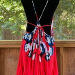 Free People Sweet Lucy Dress In Red Buckle Open Back Size L Photo 5