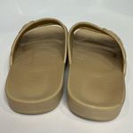 Freedom Moses sandals 2 strap slides slip on tan size 10 Photo 4