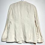 Giorgio Armani Skirt Suit Linen Wool Jacket A-Line Set Flat Front White 42 M Photo 1