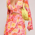 Tiger Mist Floral Cut Out Dress Photo 0