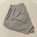 Lululemon  Hotty Hot Shorts 4” Low Rise Light Blue Photo 3